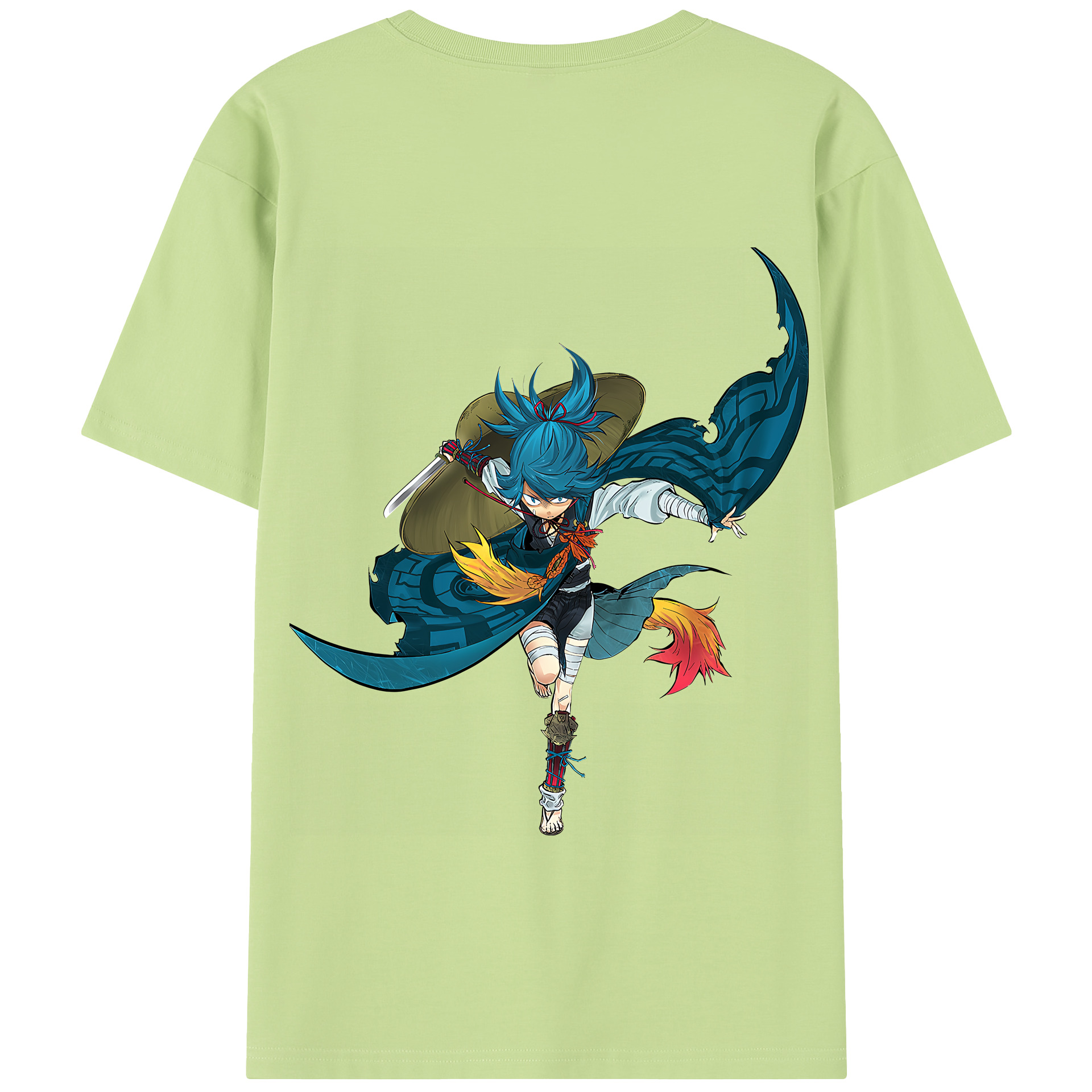 （画像用） 刀剣乱舞 Touken Ranbu 綿100％半袖Tシャツ（背面プリント）
